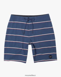 dna RVCA unisex bert šortky 19 náladová modrá BN4N08977