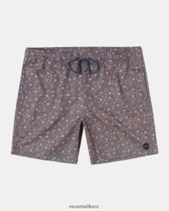 dna RVCA unisex Boardshortky barnes s elastickým pasem 17 náladová modrá BN4N0871