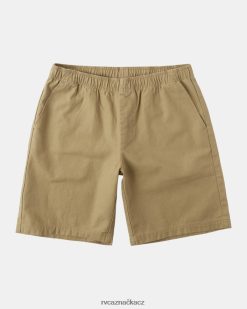 oblečení RVCA muži 20 šortky s elastickým pasem vysoké kvality khaki BN4N08339