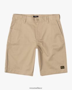 oblečení RVCA muži americké šortky 22 khaki BN4N08743