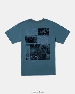 oblečení RVCA muži etnobotonické tričko kachna modrá BN4N08203