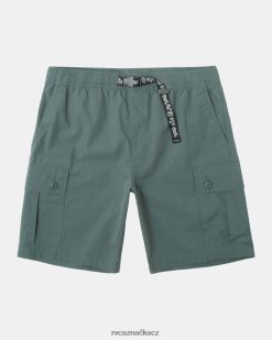 oblečení RVCA muži občanské užitné 18 elastické kraťasy balzámově zelená BN4N08105