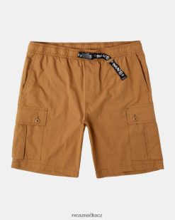 oblečení RVCA muži občanské užitné 18 elastické kraťasy velbloud BN4N0874