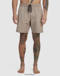 oblečení RVCA muži Opaky elastický pas hybridní obojživelné šortky dřevo BN4N08476