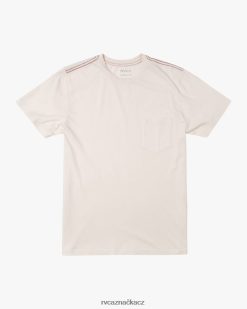 oblečení RVCA muži PTC II pigmentové tričko přírodní BN4N08938