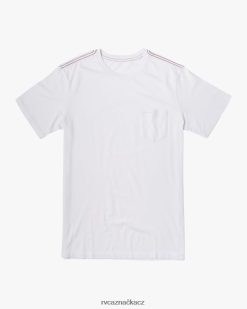 oblečení RVCA muži ptc standardní mycí tričko bílý BN4N08968