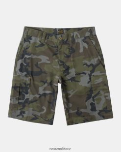 oblečení RVCA muži recesní kolekce americana cargo shorts kamufláž BN4N08333