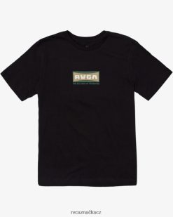 oblečení RVCA muži širokoúhlé tričko s krátkým rukávem černá 2 BN4N08156