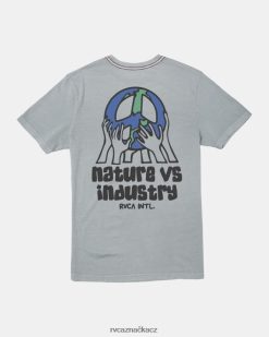 oblečení RVCA muži tričko earth corp památník BN4N0889