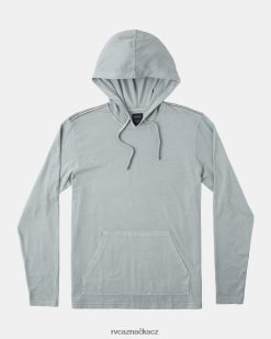 oblečení RVCA muži Tričko s dlouhým rukávem s kapucí s pigmentem ptc žehlička BN4N08888