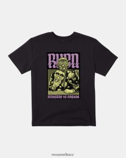 oblečení RVCA muži triko martin ander manderoid Černá BN4N08266