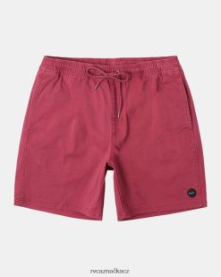 oblečení RVCA muži únikové šortky s elastickým pasem 17 kaktusová růže BN4N081056