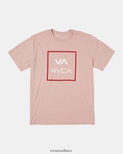 oblečení RVCA muži va celé tričko s krátkým rukávem světle fialová BN4N08166
