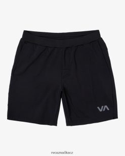 oblečení RVCA muži va sportovní šortky s elastickým pasem Černá BN4N08335