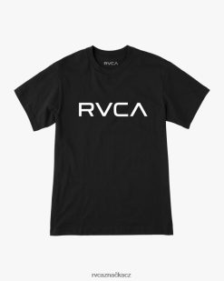 oblečení RVCA muži velké tričko na denní směnu Černá BN4N08871