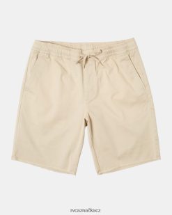 oblečení RVCA muži víkendové šortky s elastickým pasem latte BN4N08177