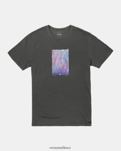 oblečení RVCA muži Webové tričko colin sussingham pirátská černá BN4N08102