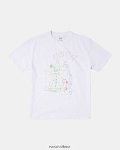 oblečení RVCA muži žádné vyhovující tričko bílý BN4N0898