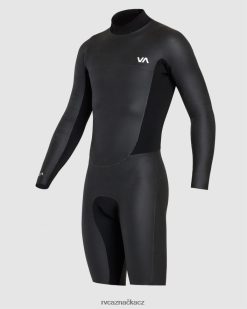oblečení RVCA unisex 2/2 balance smoothie jarní kombinéza s dlouhým rukávem Černá BN4N08637
