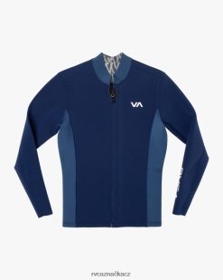 oblečení RVCA unisex Bunda neoprenu s 2mm balančním předním zipem námořnictvo BN4N08616