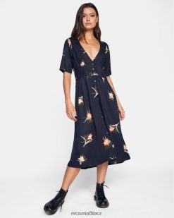 oblečení RVCA ženy avenue midi šaty pravá černá BN4N081687