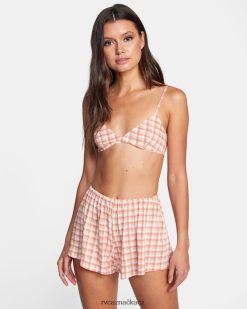 oblečení RVCA ženy bývalá přítelkyně bralette růžový BN4N081660