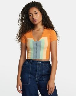 oblečení RVCA ženy desítky let svetr mandarinka BN4N081118