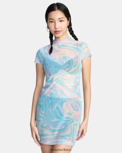 oblečení RVCA ženy fantasmové mini šaty vícenásobné BN4N081479