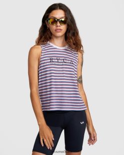 oblečení RVCA ženy konstruované tílko levandule BN4N081319