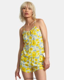 oblečení RVCA ženy liliový top bez rukávů prašná modrá BN4N081390