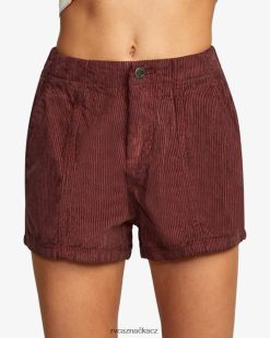oblečení RVCA ženy manšestrové šortky na denní světlo espresso BN4N081677