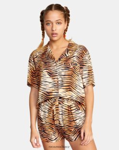 oblečení RVCA ženy nové yume šortky se stahovací šňůrkou vícenásobné BN4N081493