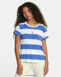 oblečení RVCA ženy prohlubeň 3 tričko s posádkou pobřeží BN4N081085