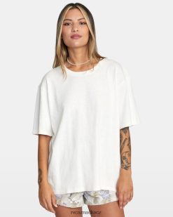 oblečení RVCA ženy ptc anyday oversized tričko mrak BN4N081314