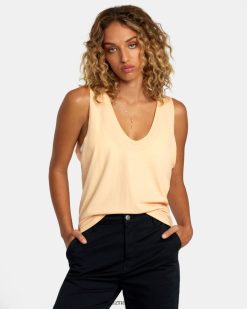 oblečení RVCA ženy ražené tílko meloun BN4N081236