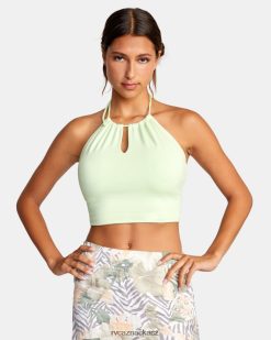 oblečení RVCA ženy sabrina halter top limetkový twist BN4N081504