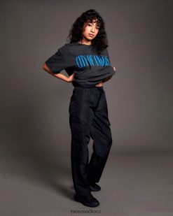 oblečení RVCA ženy swish cargo tepláky Černá BN4N081577