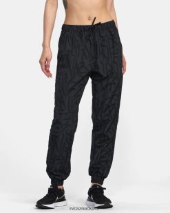 oblečení RVCA ženy thug rose techničtí běžci Černá BN4N081411