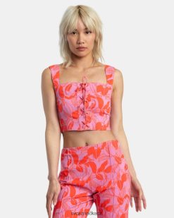 oblečení RVCA ženy tílko vily brambořík BN4N081367