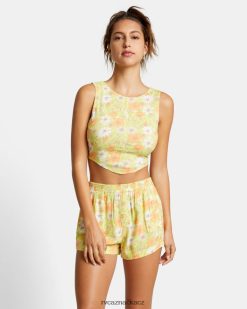 oblečení RVCA ženy tkané šortky sawyer limeta BN4N081464