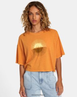 oblečení RVCA ženy tričko se zatměním slunce mandarinka BN4N081173