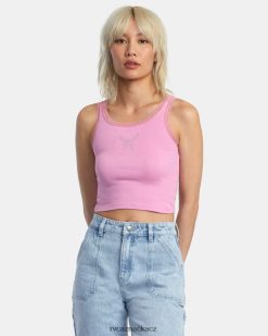 oblečení RVCA ženy třpytivé krajkové tílko brambořík BN4N081361