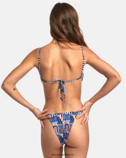 plavat RVCA ženy anp jesse hnědé střední spodní kalhotky bikin vícenásobné BN4N08320