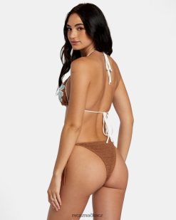 plavat RVCA ženy Bavlněné háčkované boční zavazovací kalhotky s drzým spodním dílem bikin siena BN4N081152