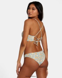 plavat RVCA ženy střední spodní díl bikin pro maminky břidlice BN4N081123