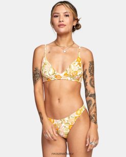 plavat RVCA ženy Vysoký trojúhelník bikin avantgardner bílý BN4N081604