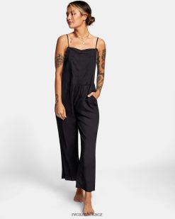 plavat RVCA ženy zula jumper cover-up pravá černá BN4N081299