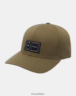 Příslušenství RVCA muži čepice snapback na platformě dřevo BN4N08427