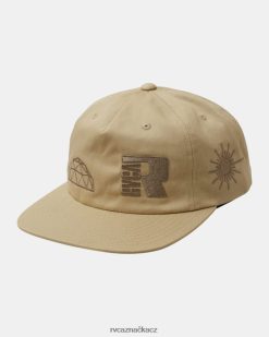 Příslušenství RVCA muži infografika snapback klobouk khaki BN4N08218