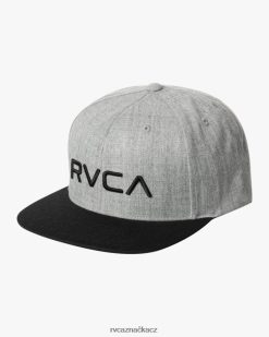 Příslušenství RVCA muži keprový snapback ii klobouk vřesově šedá/černá BN4N08605